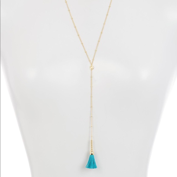 Gorjana Baja Lariat Tassel Necklace - Picture 3 of 8
